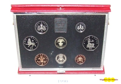 1990 Royal Mint Deluxe Proof Set